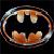 The Bat symbol.