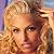 Trish with wavy hair.